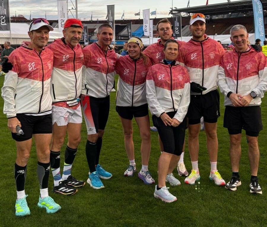 Le CALR au marathon d'Amsterdam