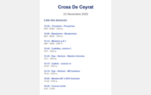 Cross de Ceyrat (Boissejour) Challenge 63